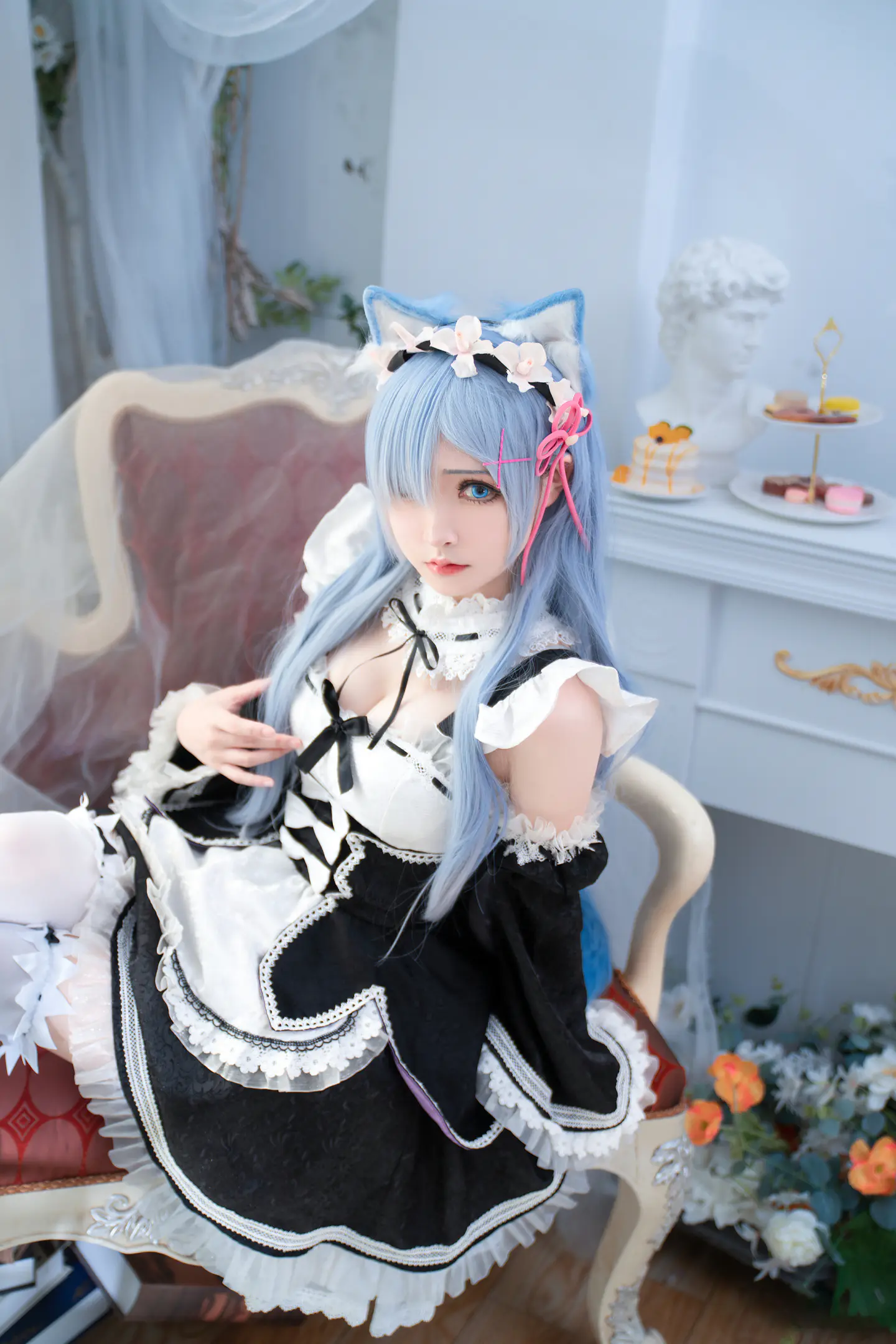 《Re:从零开始的异世界生活》蕾姆cosplay 《Re:从零开始的异世界生活》蕾姆cosplay