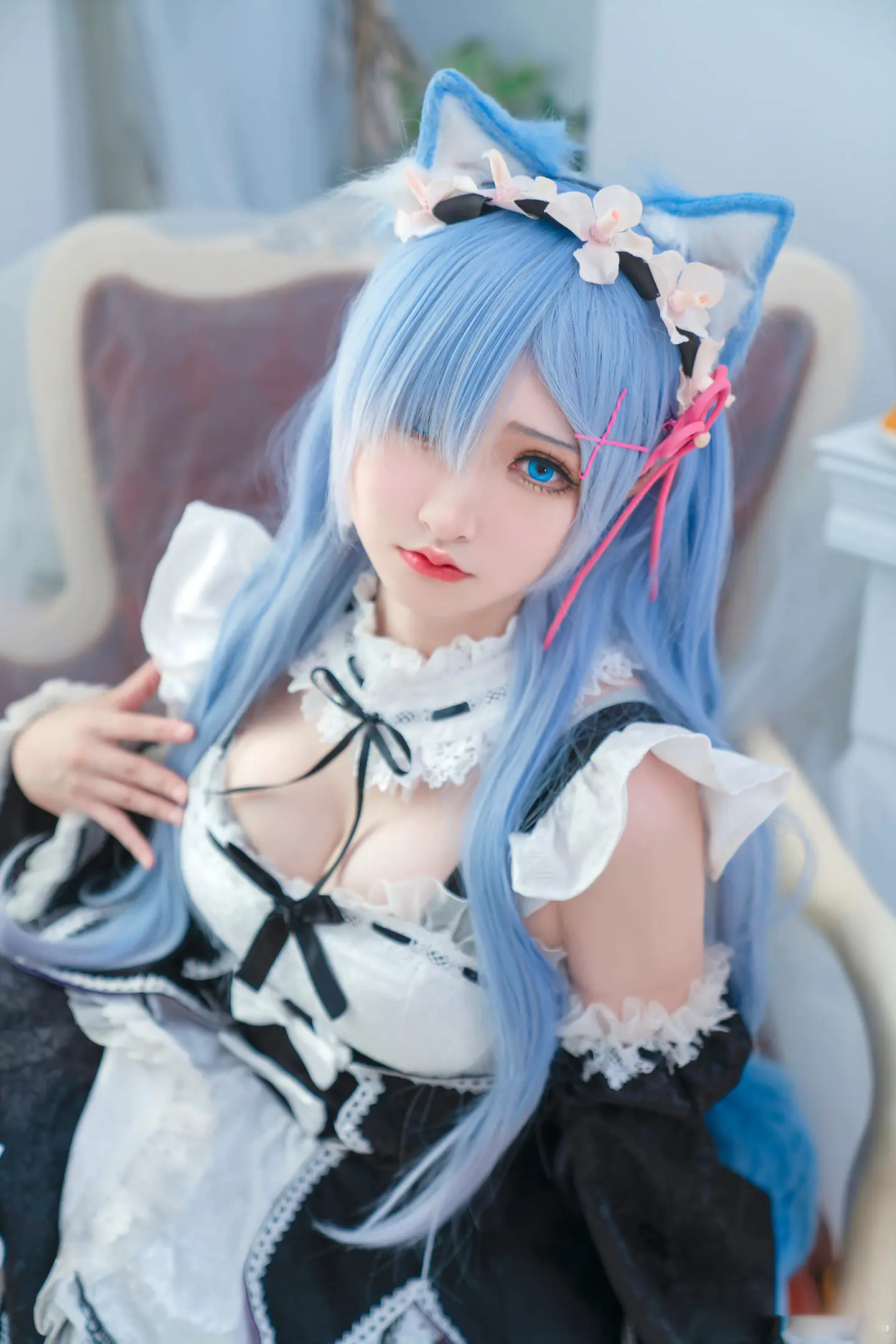 《Re:从零开始的异世界生活》蕾姆cosplay 《Re:从零开始的异世界生活》蕾姆cosplay