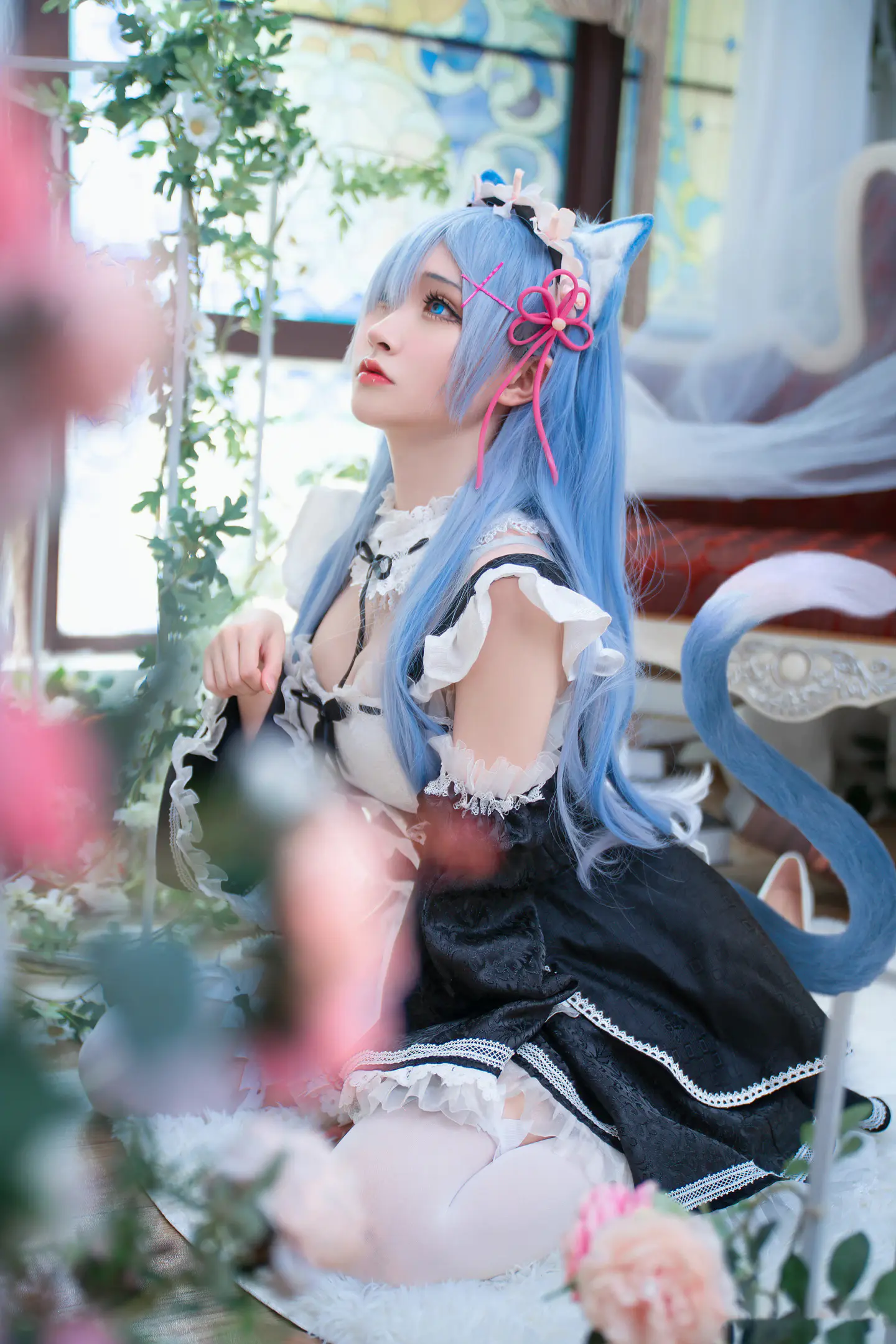 《Re:从零开始的异世界生活》蕾姆cosplay 《Re:从零开始的异世界生活》蕾姆cosplay