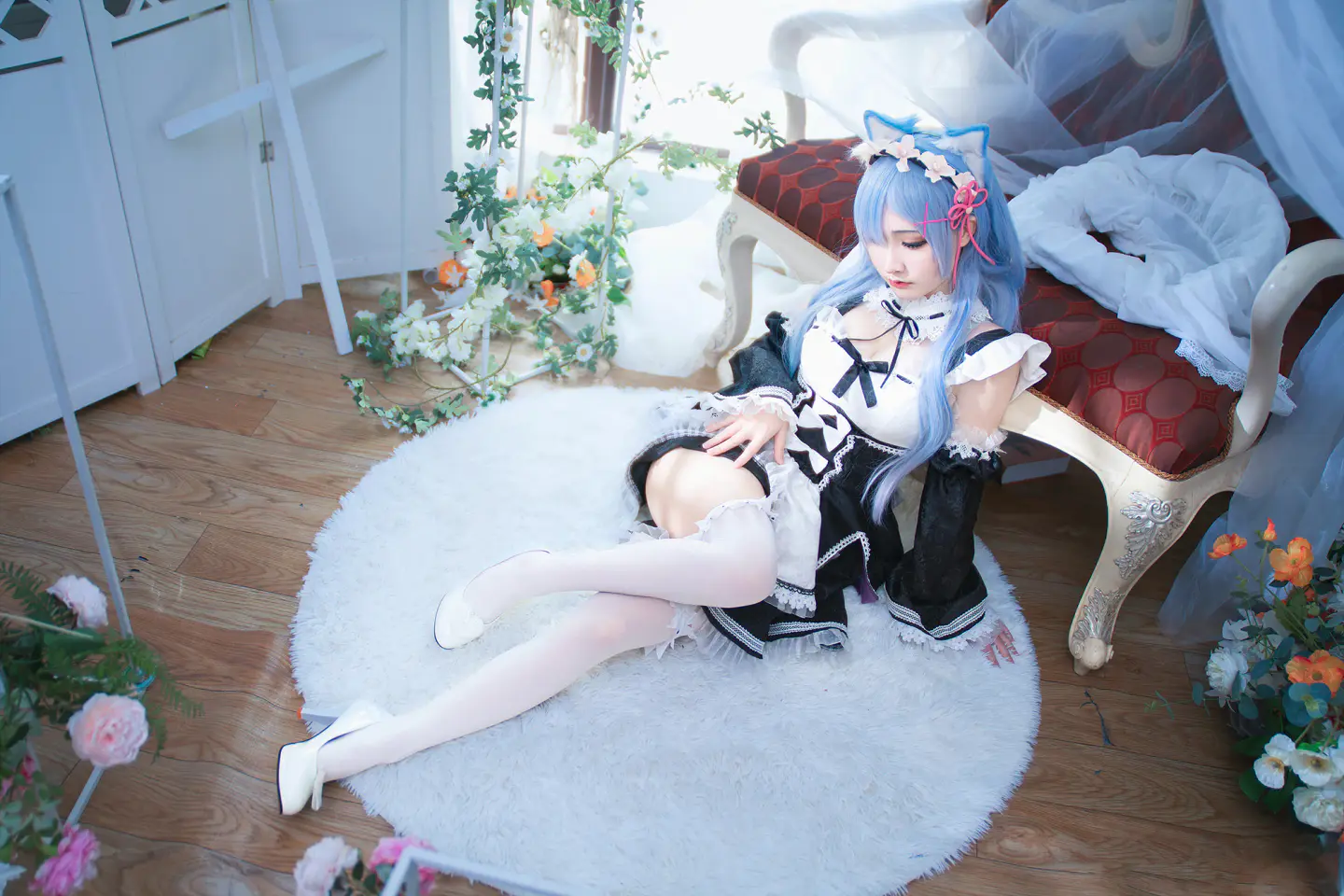 《Re:从零开始的异世界生活》蕾姆cosplay 《Re:从零开始的异世界生活》蕾姆cosplay