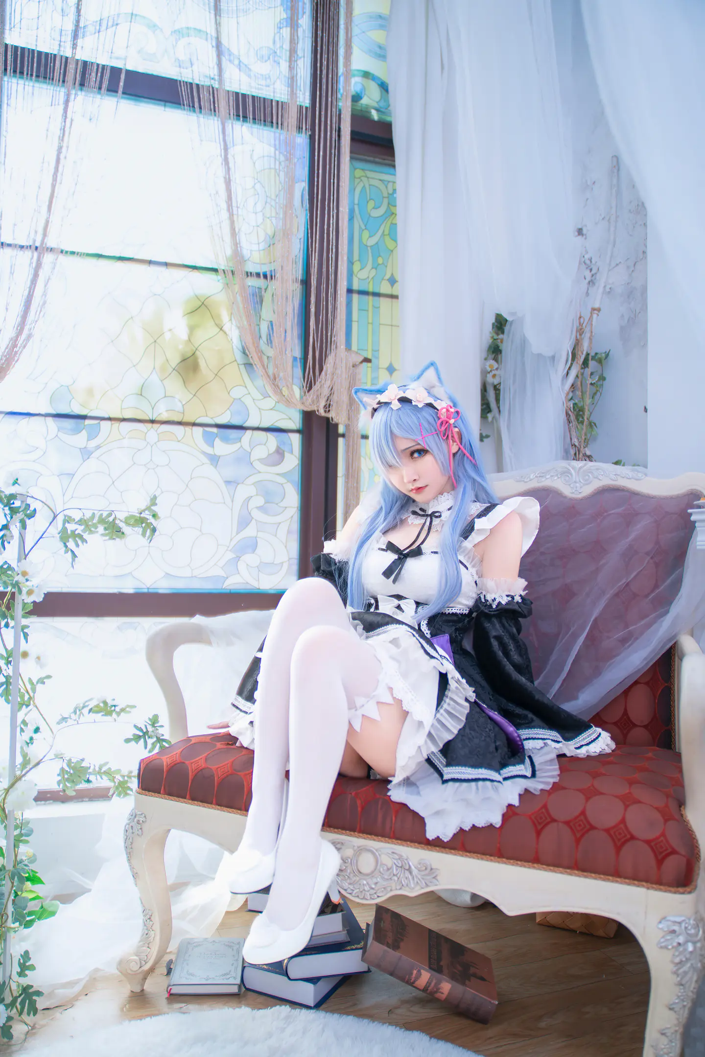 《Re:从零开始的异世界生活》蕾姆cosplay 《Re:从零开始的异世界生活》蕾姆cosplay