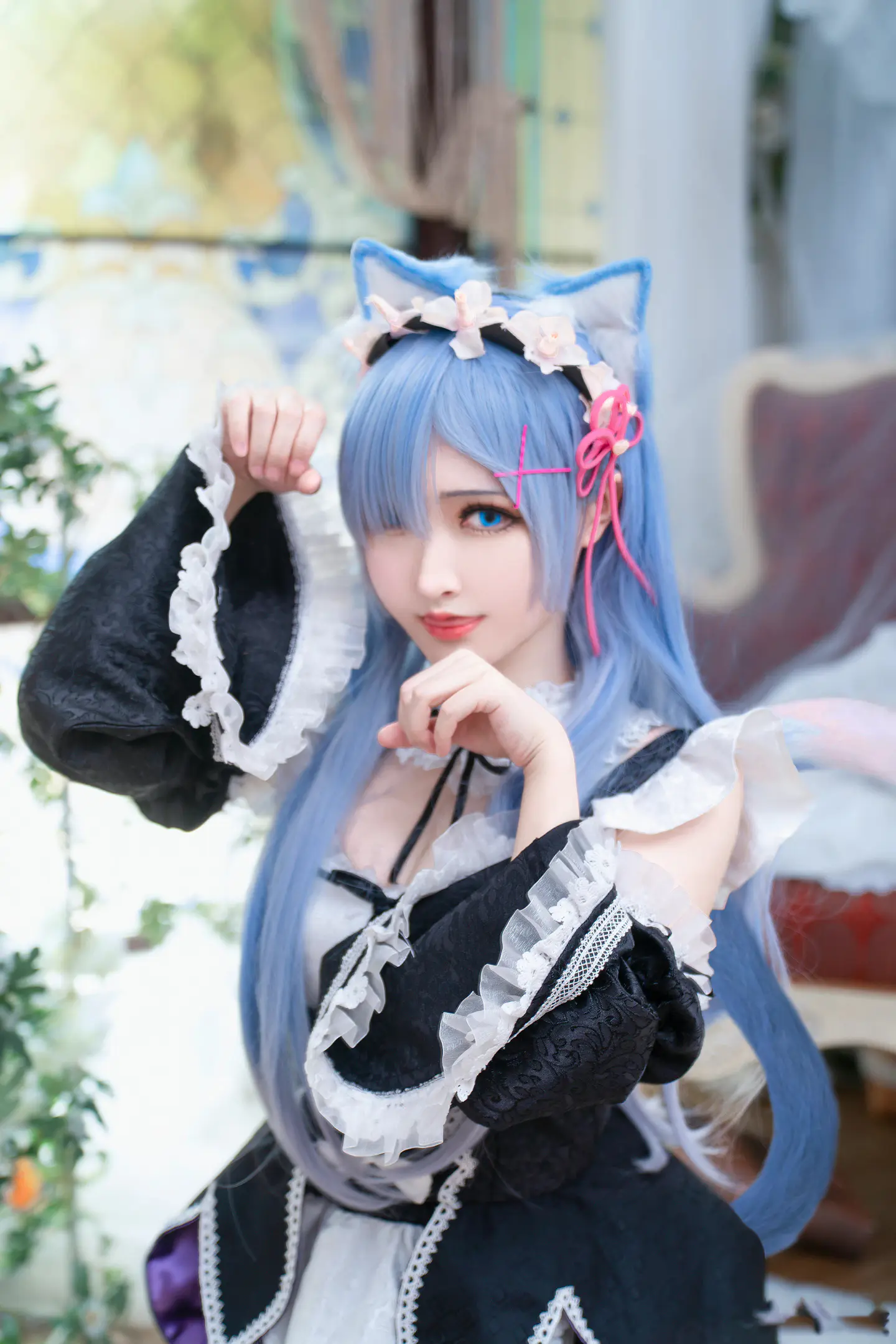《Re:从零开始的异世界生活》蕾姆cosplay 《Re:从零开始的异世界生活》蕾姆cosplay