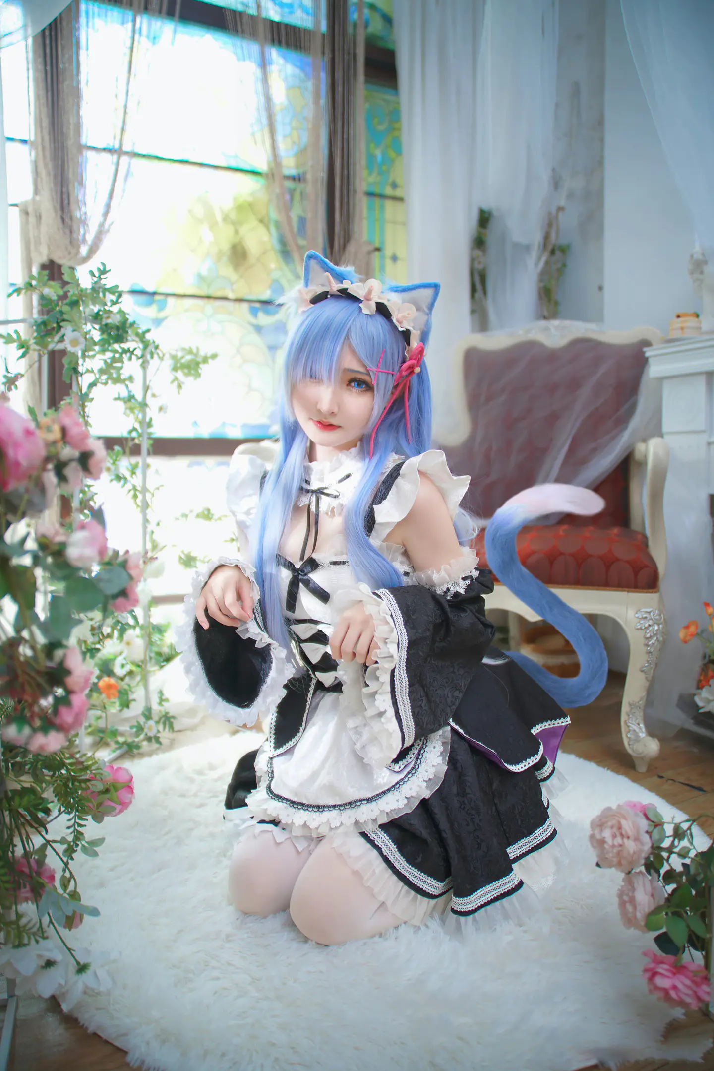 《Re:从零开始的异世界生活》蕾姆cosplay 《Re:从零开始的异世界生活》蕾姆cosplay