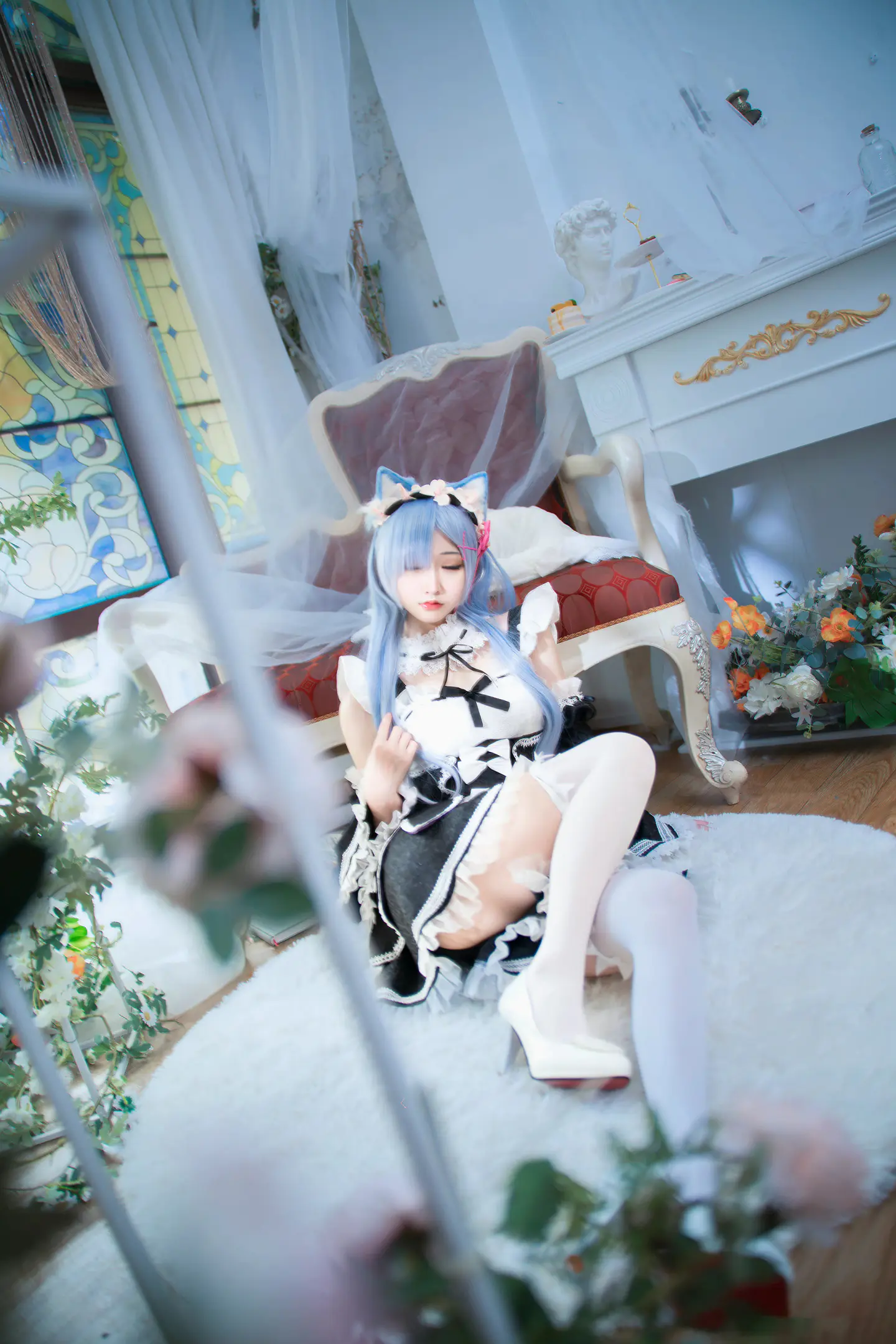 《Re:从零开始的异世界生活》蕾姆cosplay 《Re:从零开始的异世界生活》蕾姆cosplay