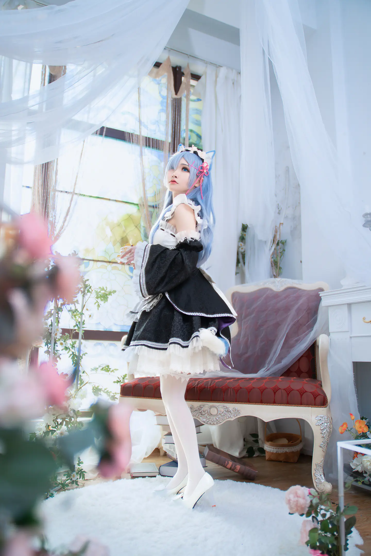 《Re:从零开始的异世界生活》蕾姆cosplay 《Re:从零开始的异世界生活》蕾姆cosplay