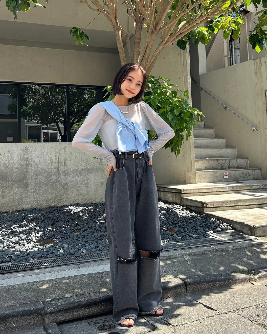 个子不高也可以驾驭宽松单品:向这3位日本女生学时尚穿衣方法 个子不高也可以驾驭宽松单品:向这3位日本女生学时尚穿衣方法