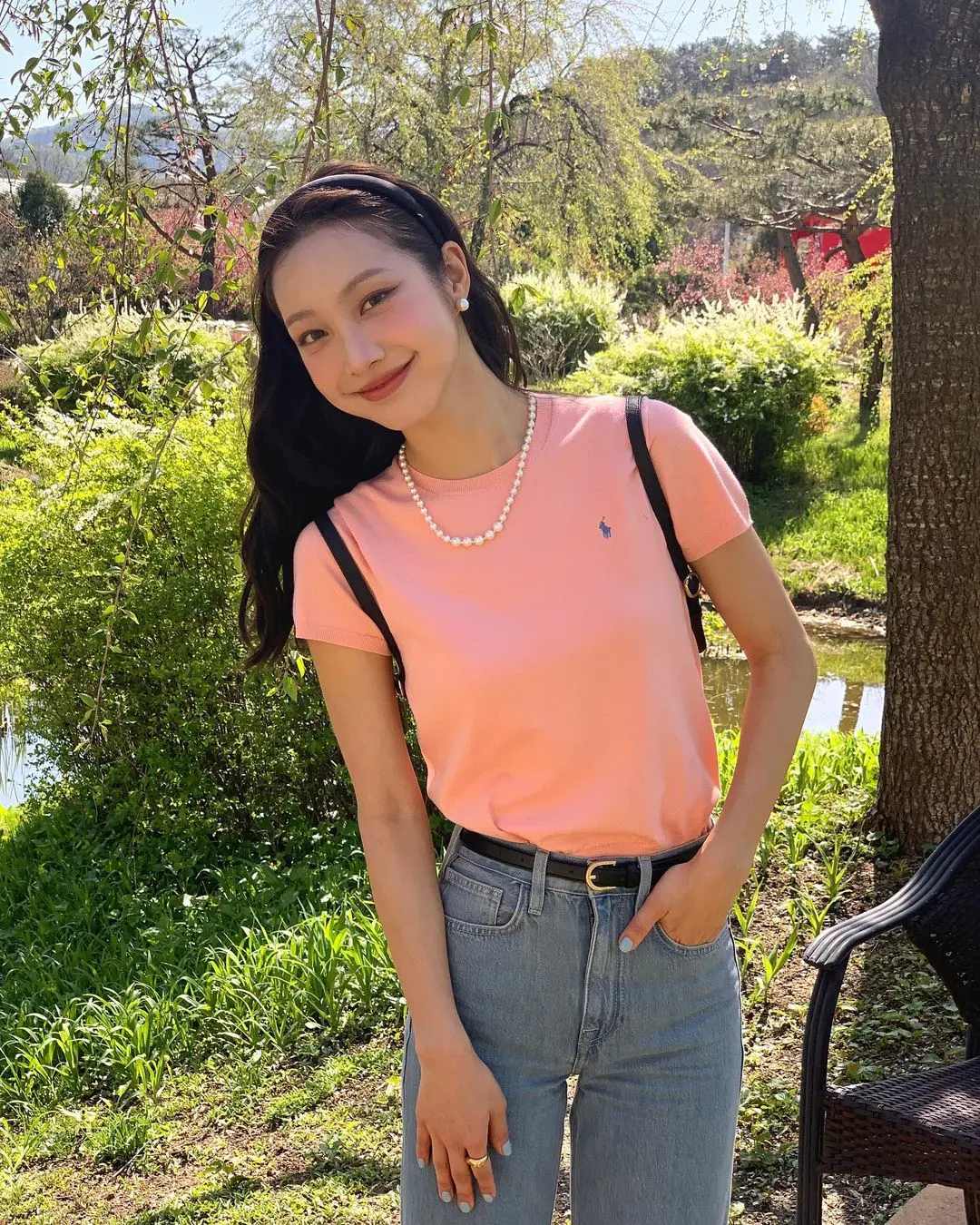 从老钱千金变身元气少女,韩国女生Jinju的清新风格穿搭正适合今夏 从老钱千金变身元气少女,韩国女生Jinju的清新风格穿搭正适合今夏