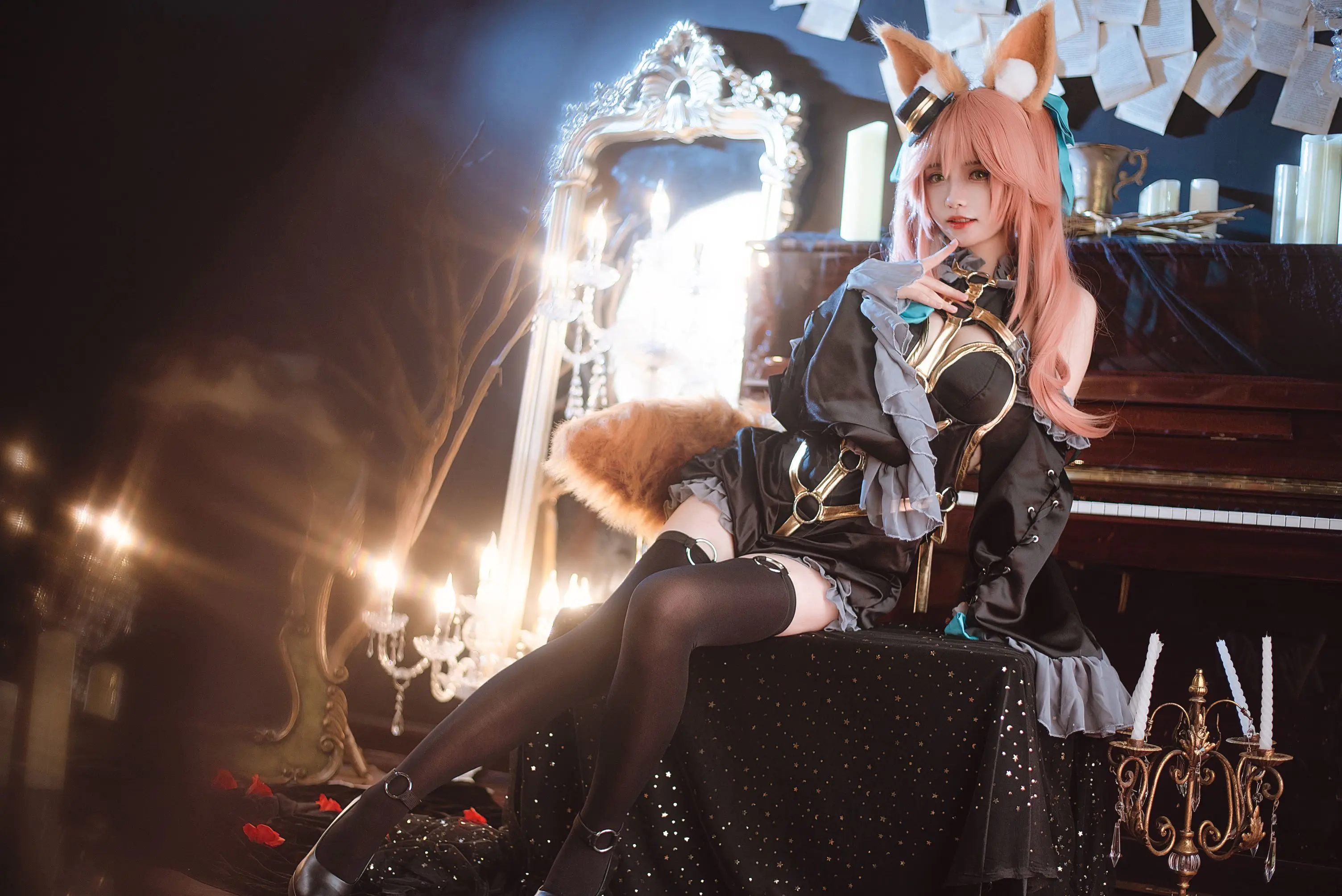 大大卷卷小卷 玉藻前 漆黑の魔术服 大大卷卷小卷 玉藻前 漆黑の魔术服
