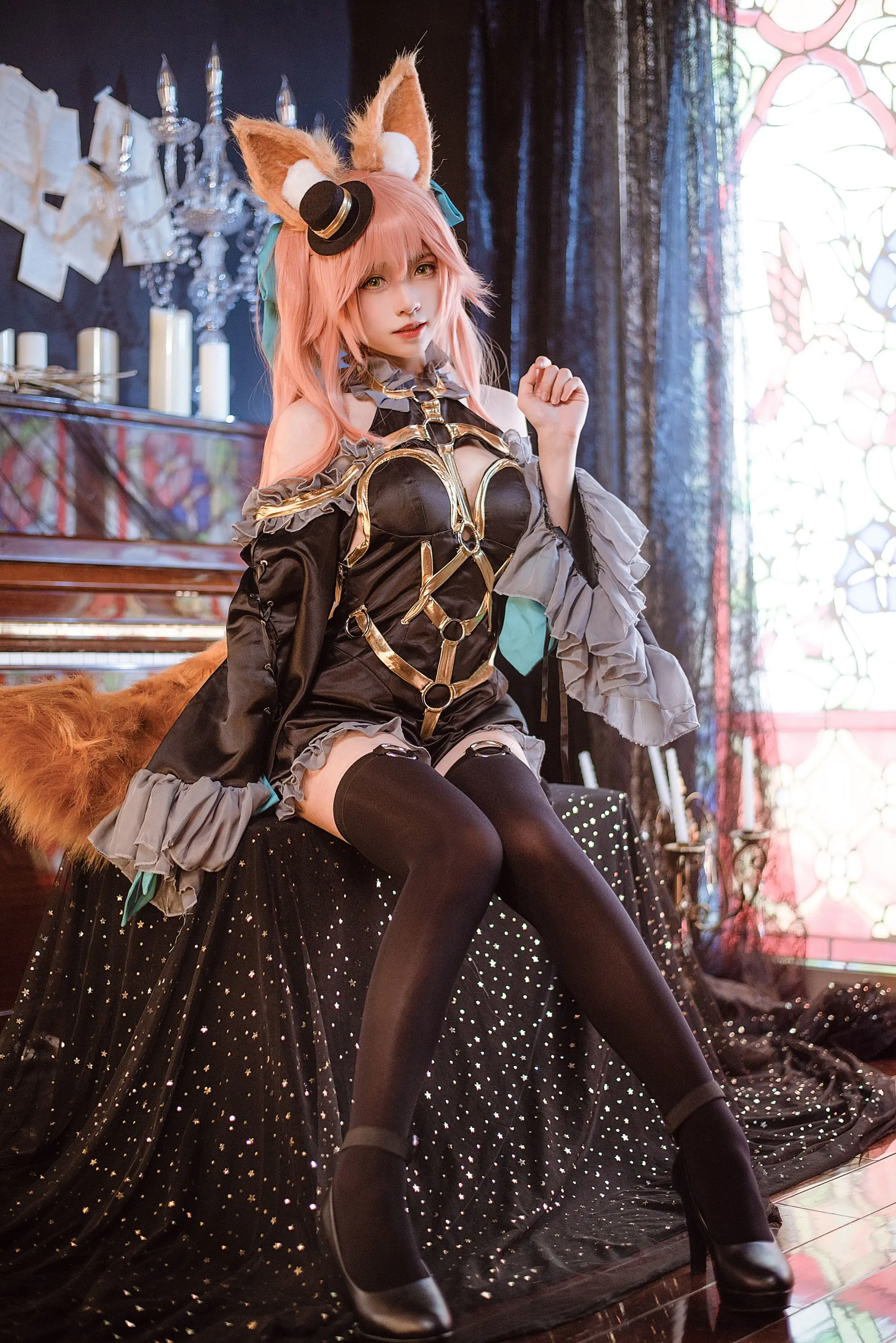 大大卷卷小卷 玉藻前 漆黑の魔术服 大大卷卷小卷 玉藻前 漆黑の魔术服