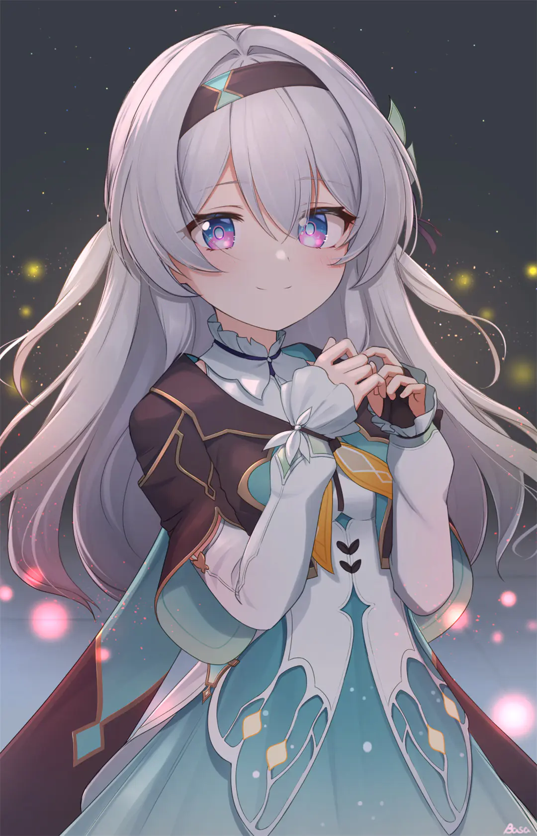 初音未来 碧蓝档案 百鬼夜行の子 胡桃和三月七 流萤 炊烟漫漫渡过百川千万里 ばさ的插画作品 初音未来 碧蓝档案 百鬼夜行の子 胡桃和三月七 流萤 炊烟漫漫渡过百川千万里 ばさ的插画作品