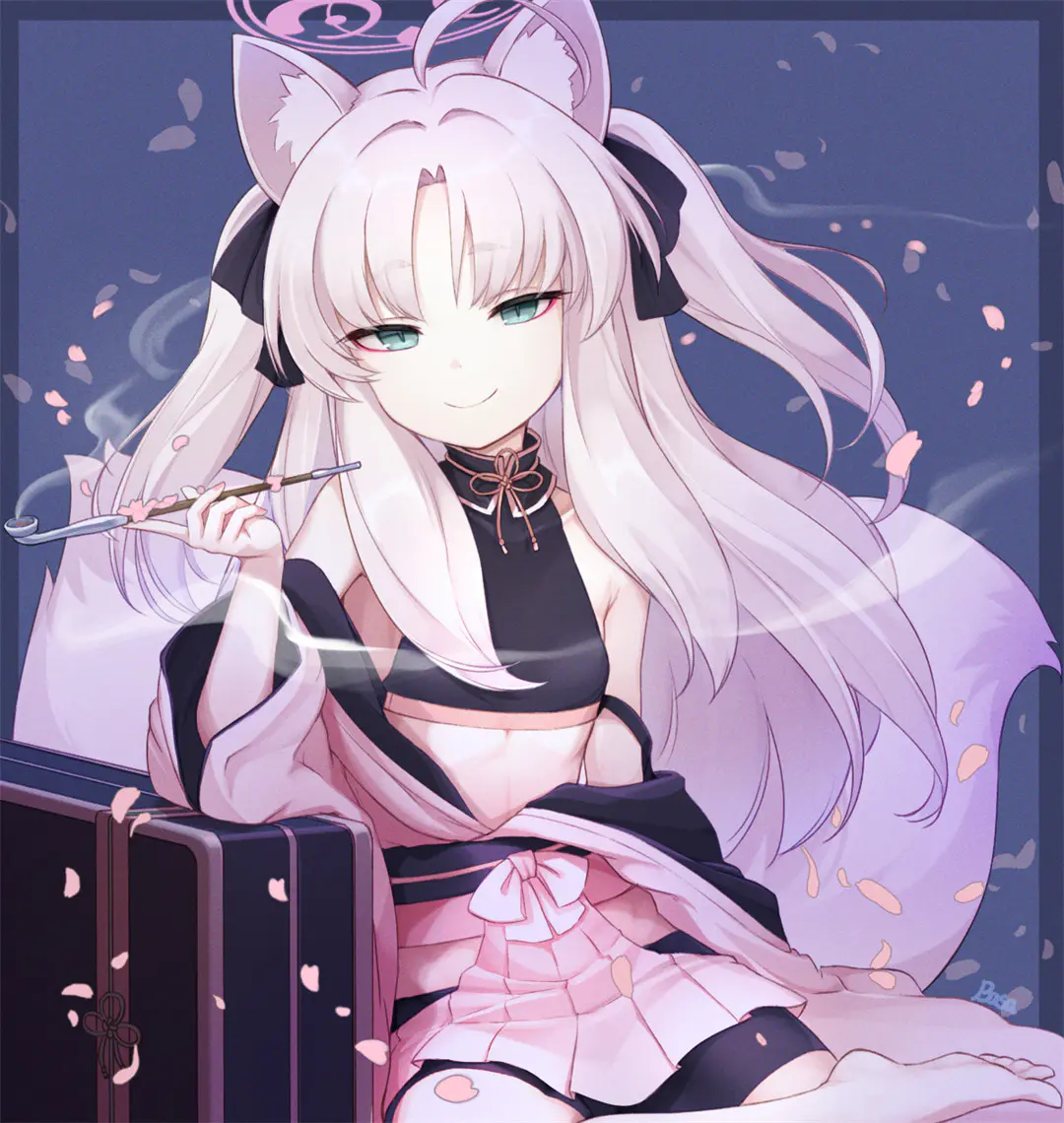 初音未来 碧蓝档案 百鬼夜行の子 胡桃和三月七 流萤 炊烟漫漫渡过百川千万里 ばさ的插画作品 初音未来 碧蓝档案 百鬼夜行の子 胡桃和三月七 流萤 炊烟漫漫渡过百川千万里 ばさ的插画作品