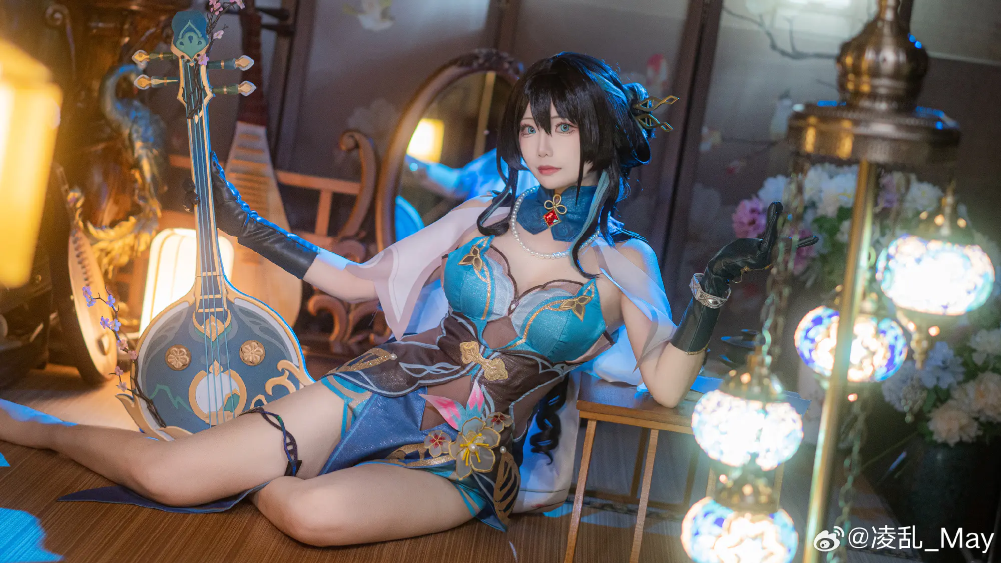 琴音周而复始 万物本质如一 崩坏:星穹铁道 阮·梅 COS@凌乱_May 琴音周而复始 万物本质如一 崩坏:星穹铁道 阮·梅 COS@凌乱_May