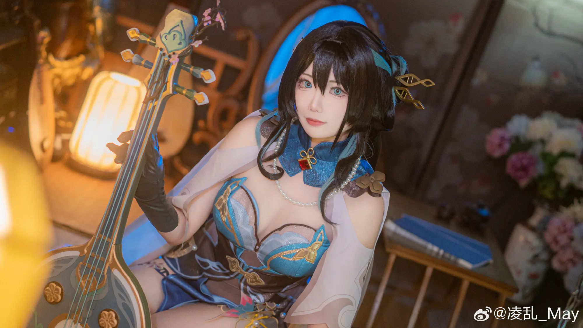 琴音周而复始 万物本质如一 崩坏:星穹铁道 阮·梅 COS@凌乱_May 琴音周而复始 万物本质如一 崩坏:星穹铁道 阮·梅 COS@凌乱_May