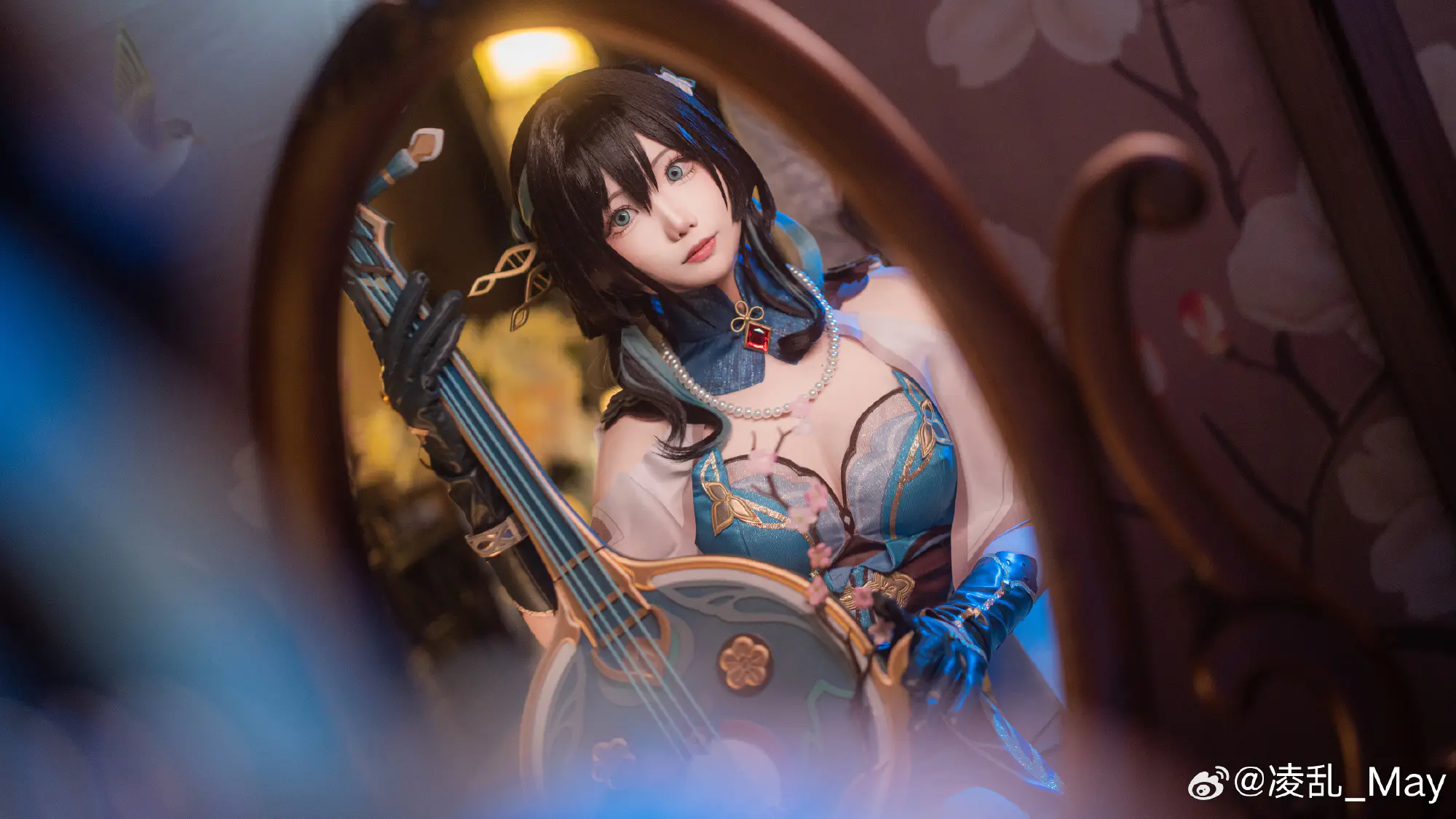 琴音周而复始 万物本质如一 崩坏:星穹铁道 阮·梅 COS@凌乱_May 琴音周而复始 万物本质如一 崩坏:星穹铁道 阮·梅 COS@凌乱_May