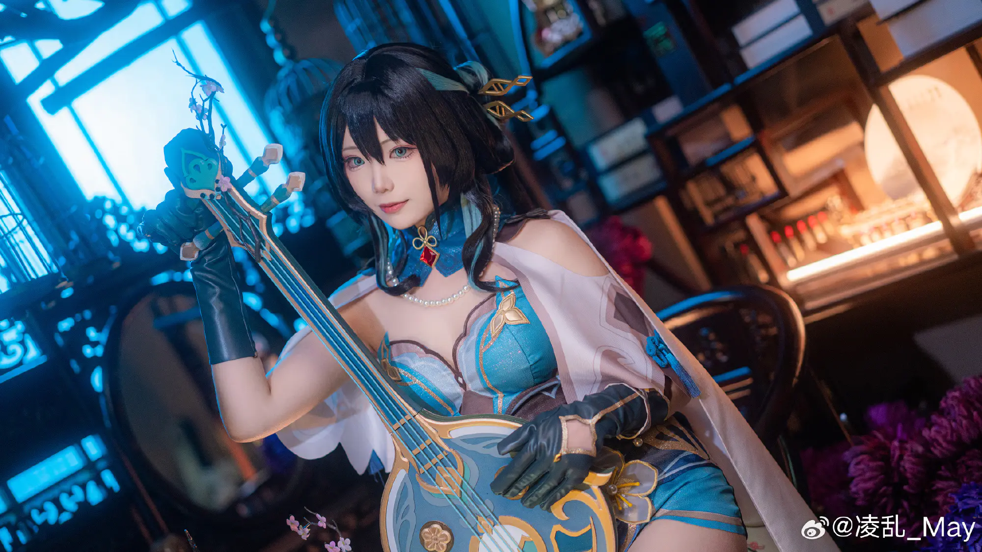 琴音周而复始 万物本质如一 崩坏:星穹铁道 阮·梅 COS@凌乱_May 琴音周而复始 万物本质如一 崩坏:星穹铁道 阮·梅 COS@凌乱_May