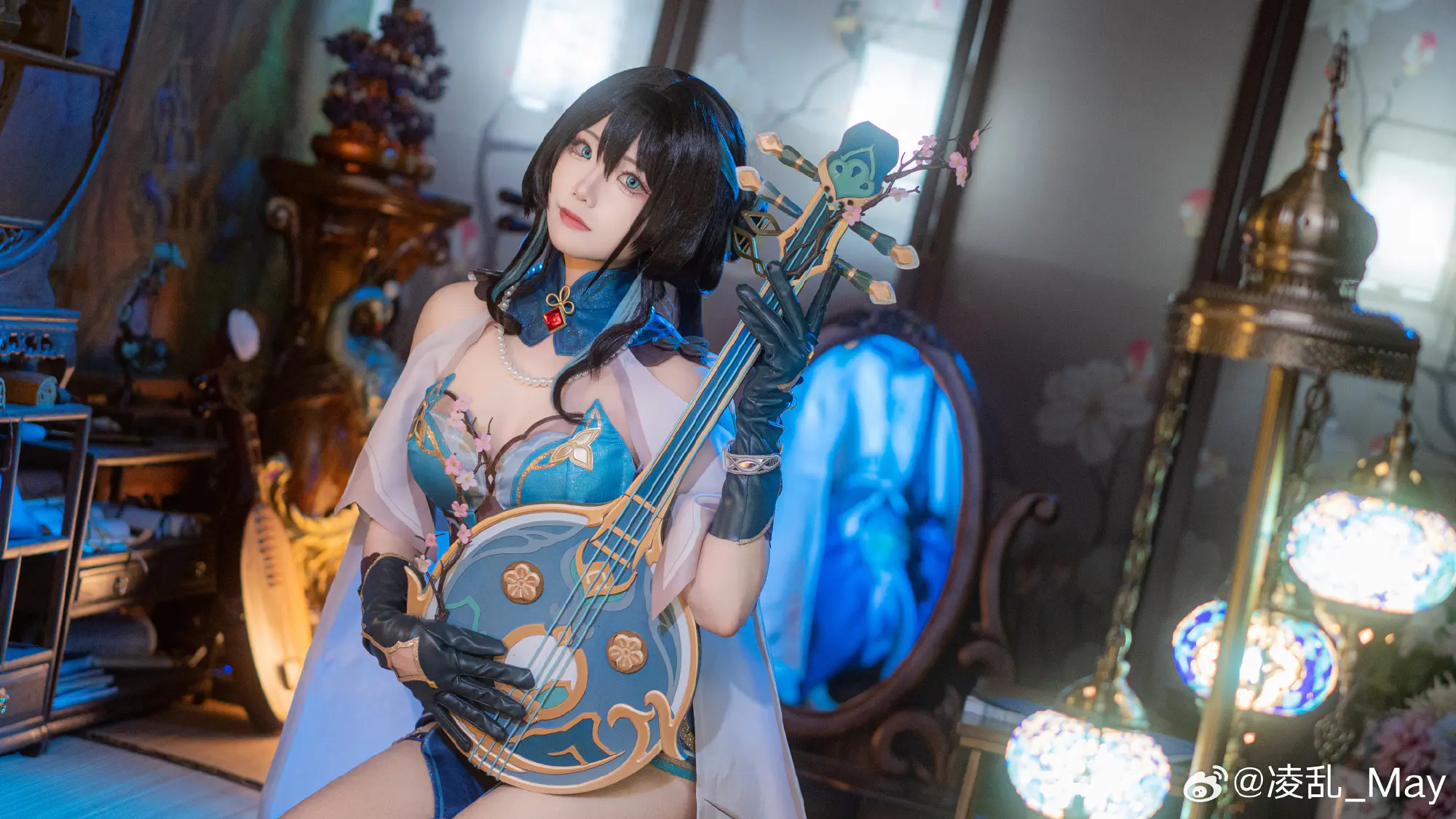 琴音周而复始 万物本质如一 崩坏:星穹铁道 阮·梅 COS@凌乱_May 琴音周而复始 万物本质如一 崩坏:星穹铁道 阮·梅 COS@凌乱_May