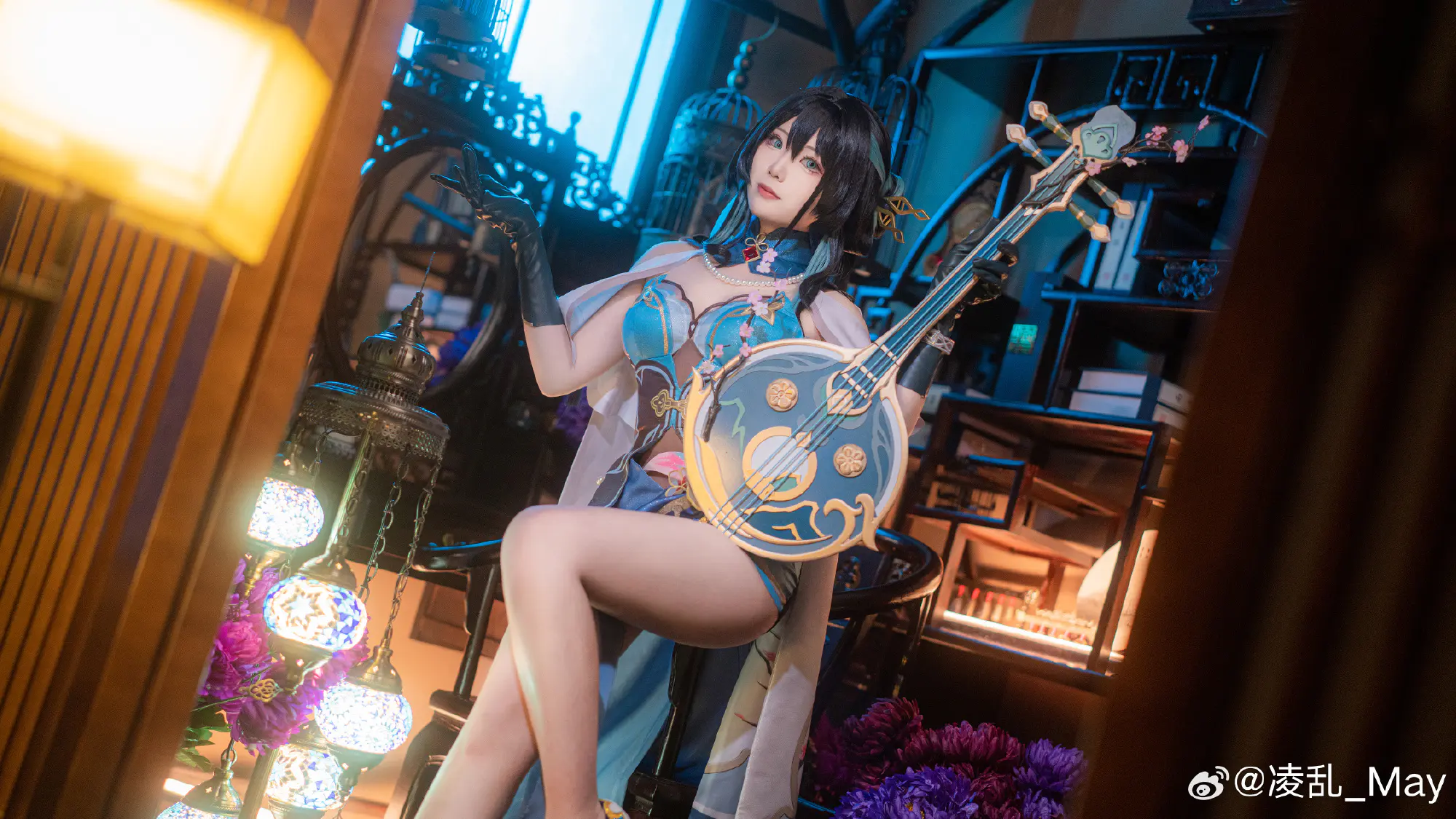 琴音周而复始 万物本质如一 崩坏:星穹铁道 阮·梅 COS@凌乱_May 琴音周而复始 万物本质如一 崩坏:星穹铁道 阮·梅 COS@凌乱_May