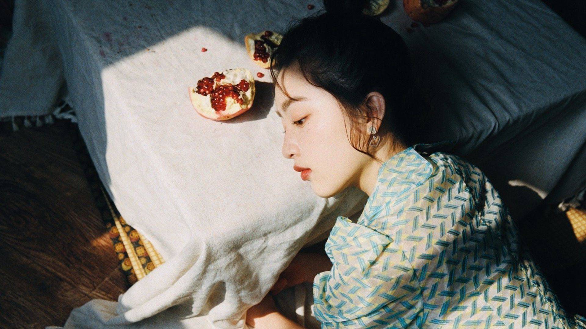 邓恩熙清新可人精选夏日写真壁纸图片