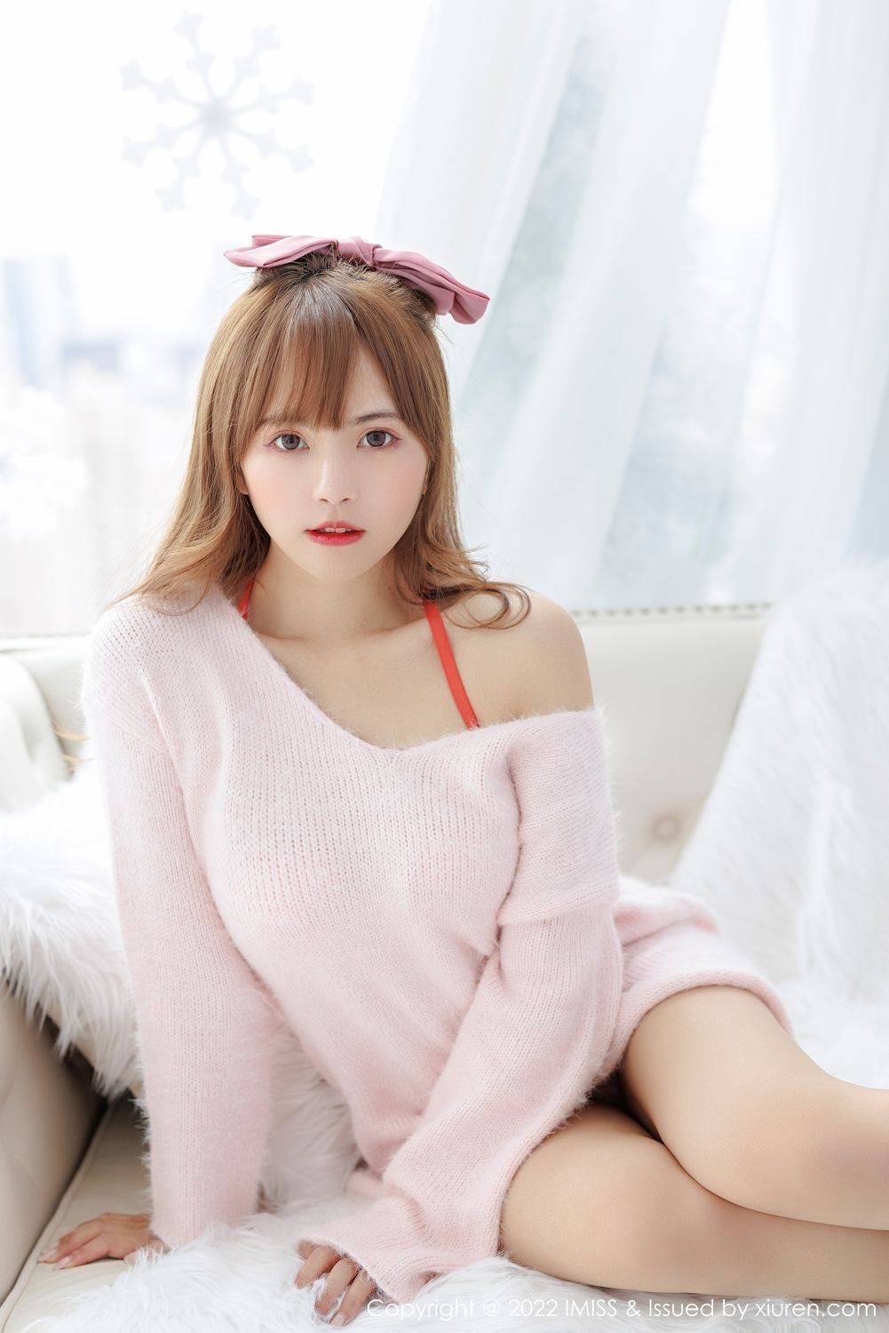 台妹气质可爱甜美美女张思允粉衣系唯美清新私房写真照片-达人圈原创摄影