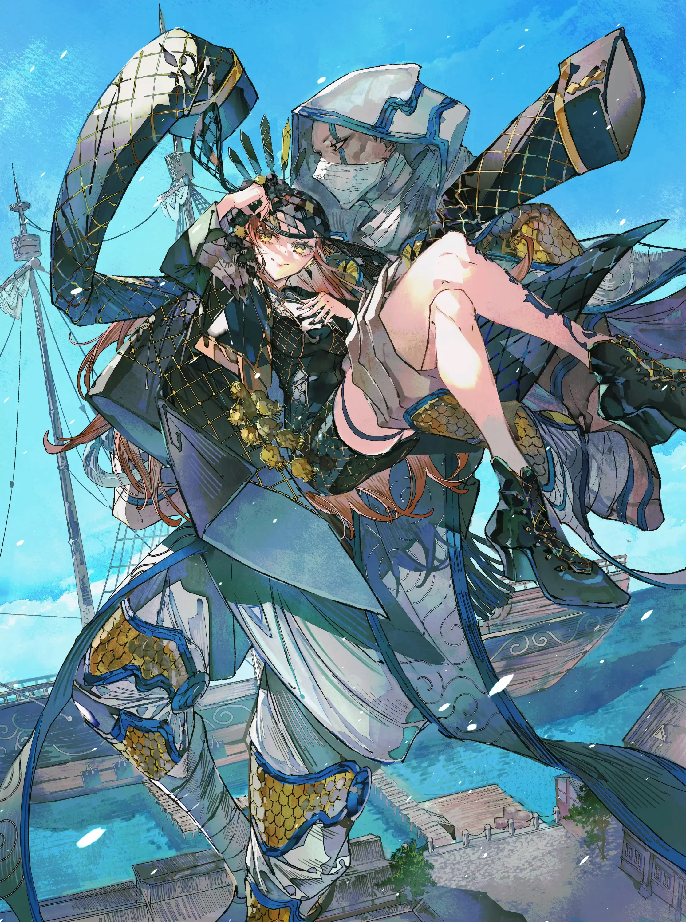 温柔包裹 – 「公主抱」插画特辑 温柔包裹 – 「公主抱」插画特辑