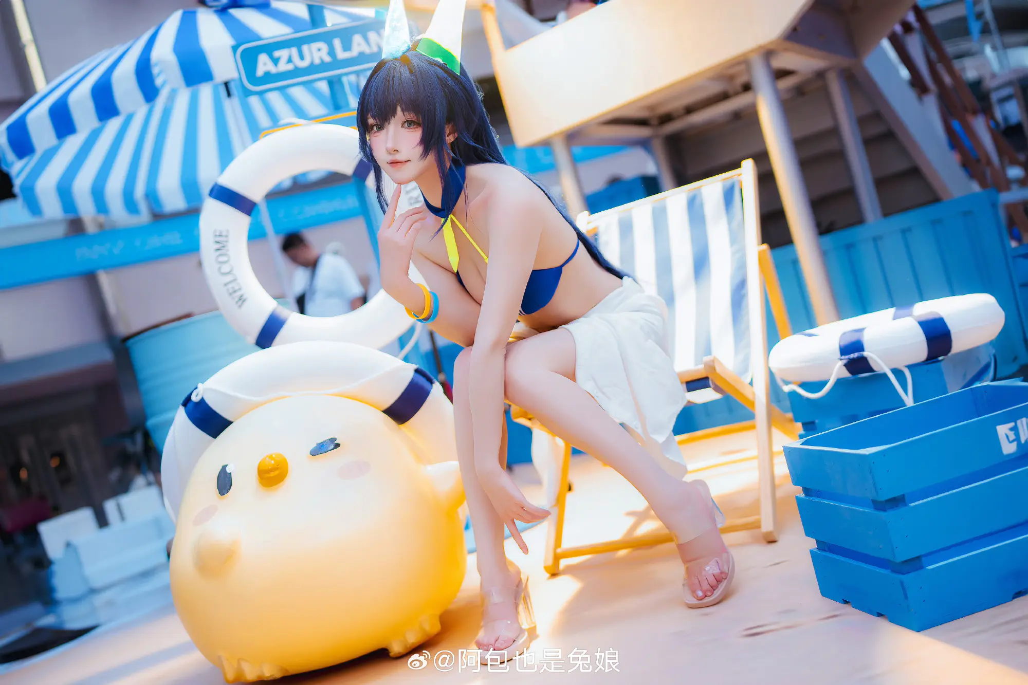 碧蓝航线COSPLAY 大惊喜!第二次出咱们花园啦 碧蓝航线COSPLAY 大惊喜!第二次出咱们花园啦