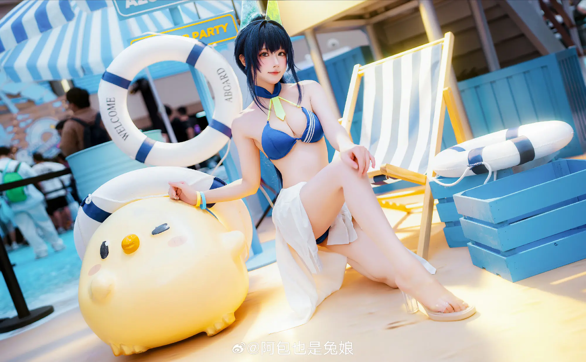 碧蓝航线COSPLAY 大惊喜!第二次出咱们花园啦 碧蓝航线COSPLAY 大惊喜!第二次出咱们花园啦
