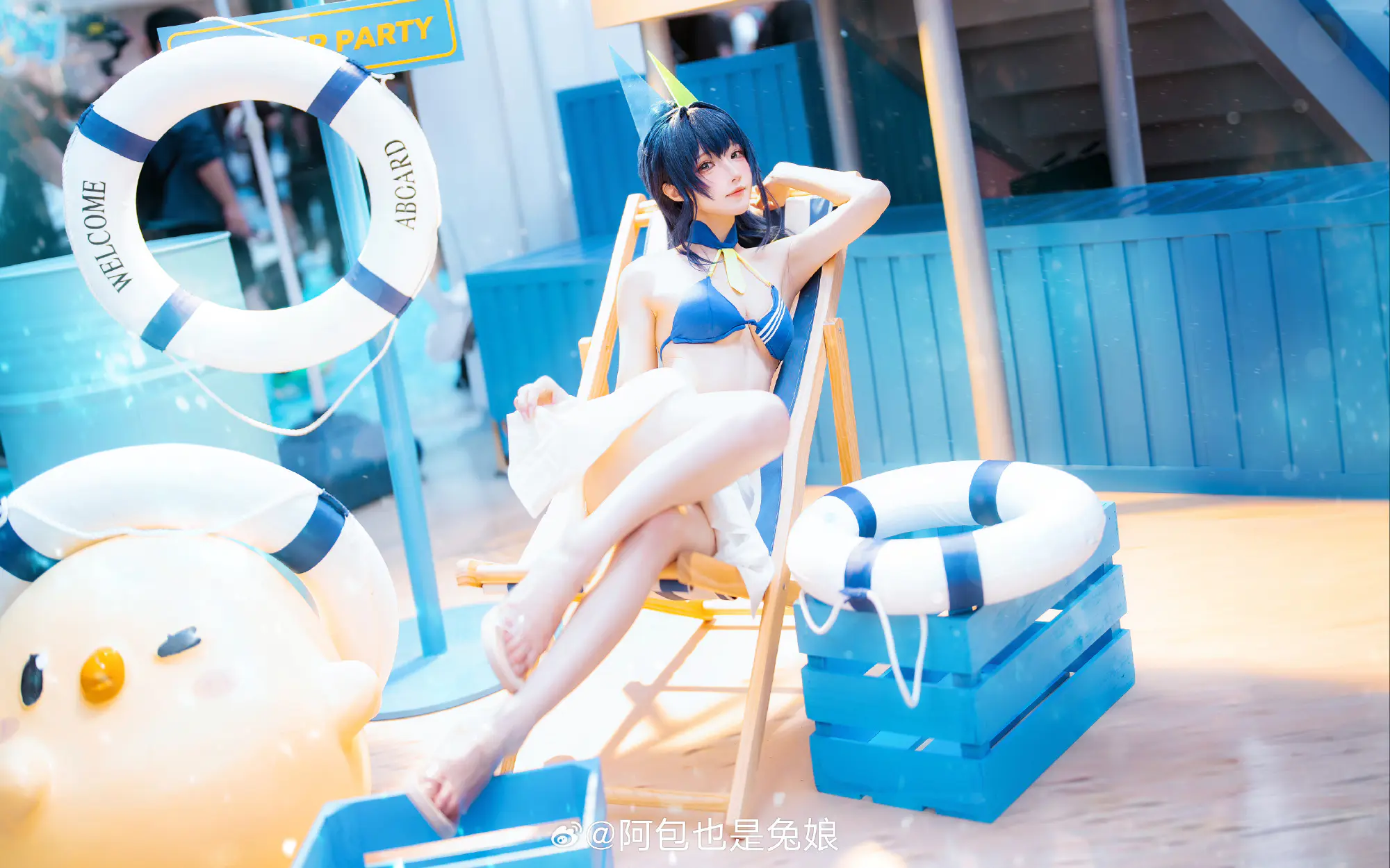 碧蓝航线COSPLAY 大惊喜!第二次出咱们花园啦 碧蓝航线COSPLAY 大惊喜!第二次出咱们花园啦