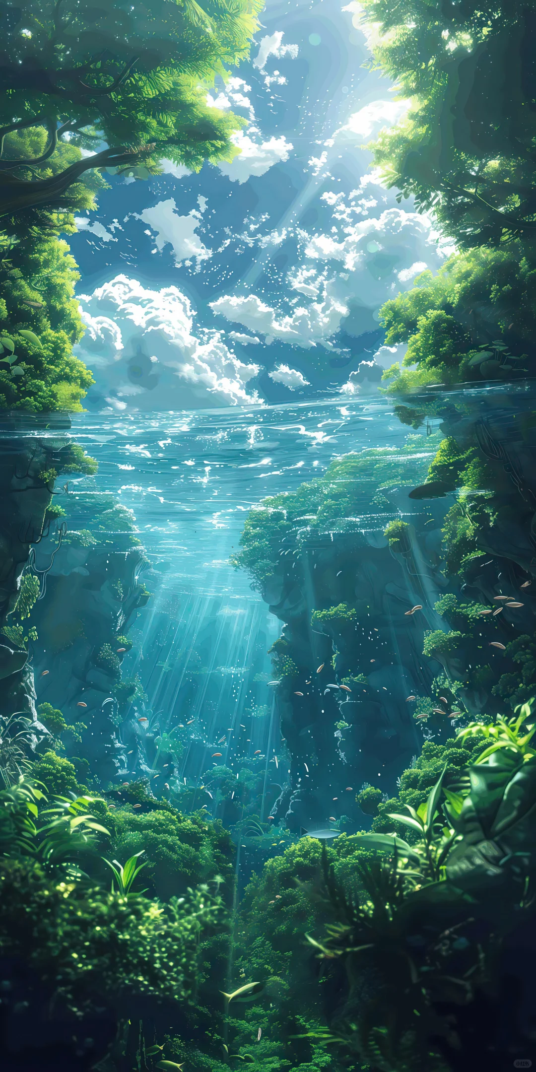 高清动漫自然风景-达人圈壁纸