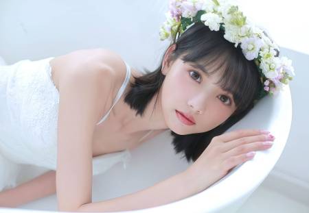 花的嫁纱_猫梓子 – 美图作品图片欣赏