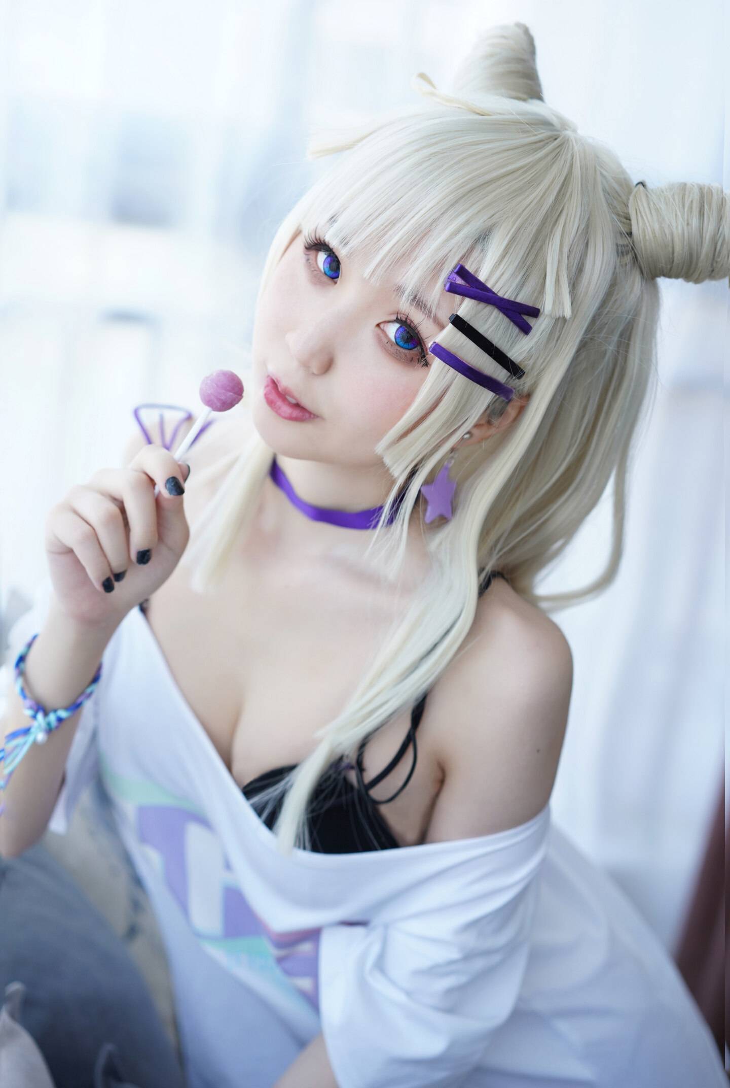 少女前线 aa12无烟棒棒糖cosplay