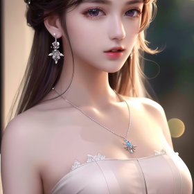 高清AI智能美女图片