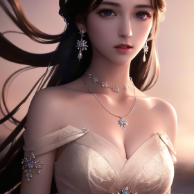 高清AI智能美女图片